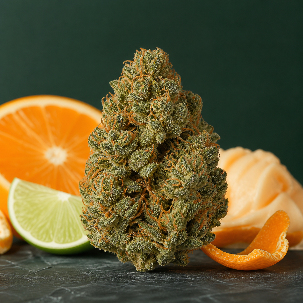 CBD Shop Canapaland - Cannabis, Moon Rock, Hashish Infiorescenza Orange Sherbet con note agrumate