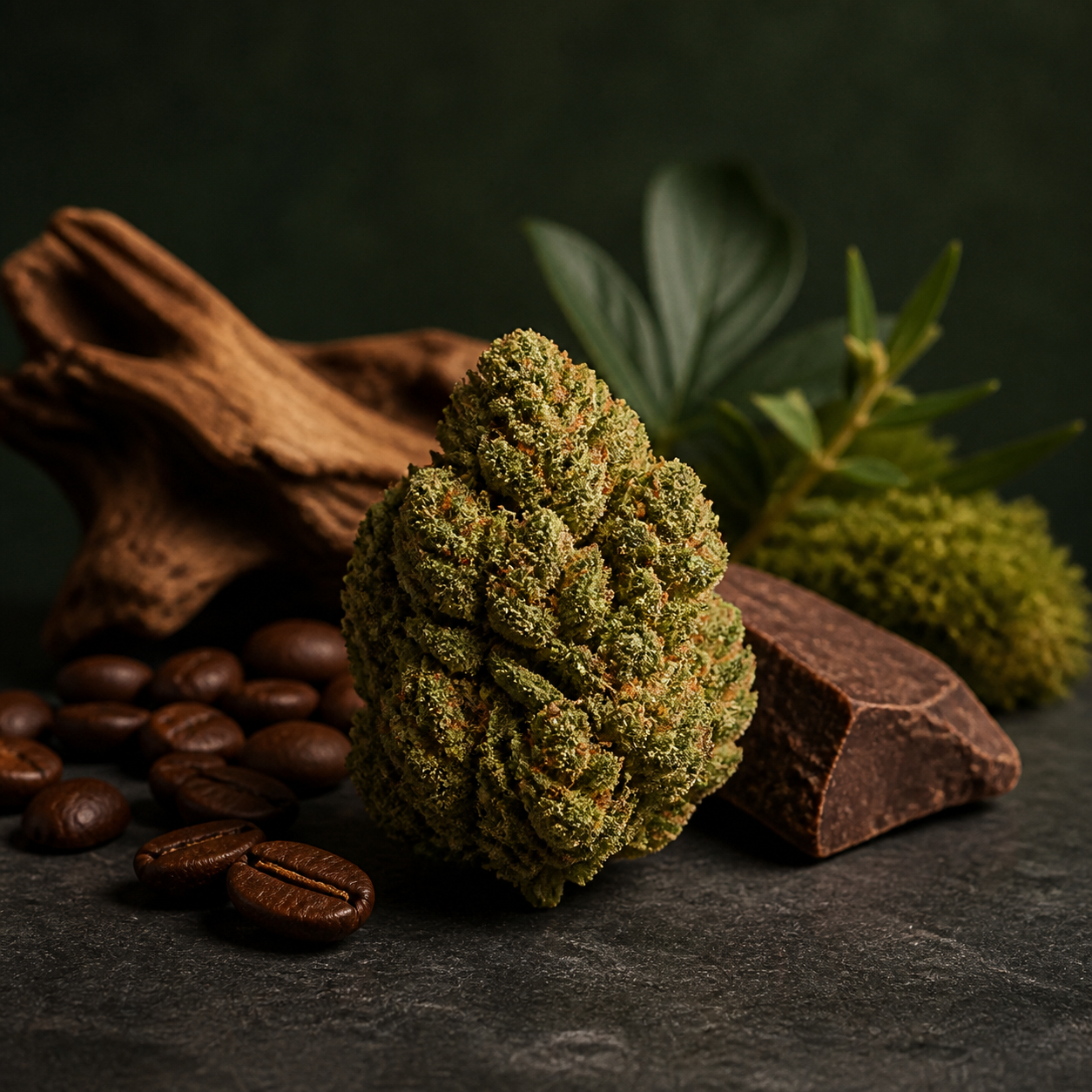 CBD Shop Canapaland - Cannabis, Moon Rock, Hashish Infiorescenza Bubba Kush CBD con note di caffè e cacao